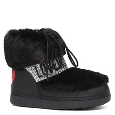 Угги женские Love Moschino JA24202G FW23 черные 39 EU