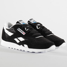 Спортивные кроссовки женские Reebok Classic Nylon черные 11 US