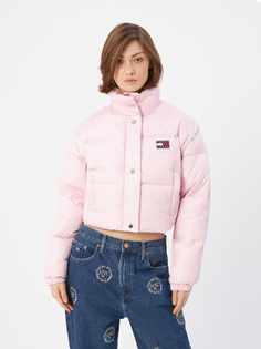 Куртка женская Tommy Jeans DW0DW14301TOB розовая, размер XS