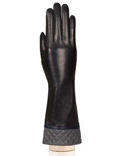 Перчатки женские Eleganzza HP91300 черные/серые, р. 6.5