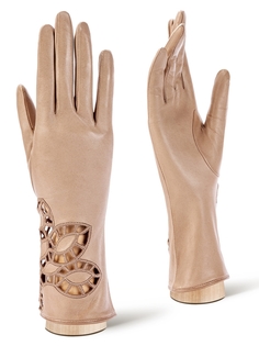 Перчатки женские Eleganzza F-IS0166 серо-коричневые, р. 6