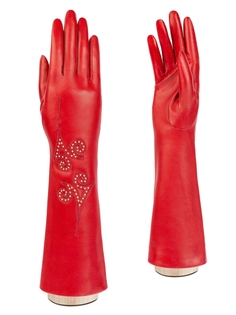Перчатки женские Eleganzza F-IS0018 красные, р. 7