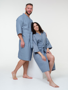 Халат унисекс Bio-Textiles HVKM серый 56-58 RU