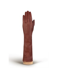 Перчатки женские Eleganzza IS598 ярко-коричневые, р. 6.5