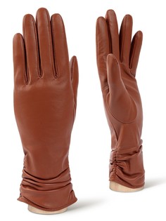 Перчатки женские Labbra LB-8228 рыже-коричневые, р. 6.5