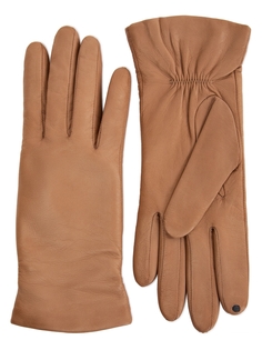 Перчатки женские Eleganzza 01-00015687 серо-коричневые, р. 7.5