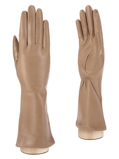 Перчатки женские Eleganzza 01-00015670 серо-коричневые, р. 7