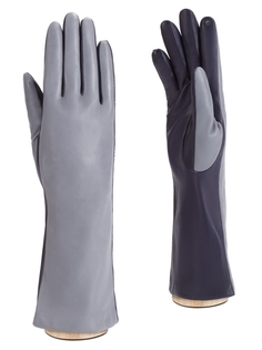 Перчатки женские Eleganzza TOUCH F-IS0065 серые/синие, р. 6.5