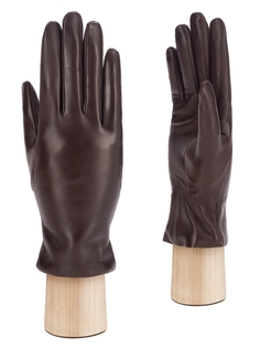 Перчатки женские Eleganzza F-IS5500 темно-коричневые, р. 6.5