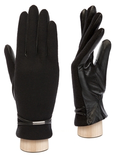 Перчатки женские Eleganzza IS0150 черные, р. 6.5