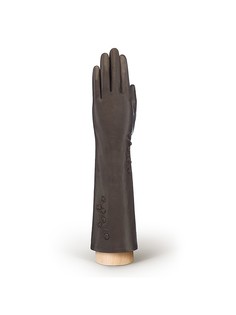 Перчатки женские Eleganzza F-IS0022 темно-коричневые, р. 6.5
