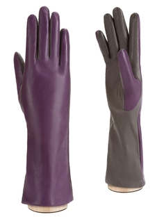 Перчатки женские Eleganzza TOUCH F-IS0065 темно-фиолетовые/темно-серые, р. 6.5