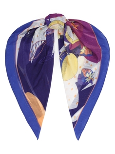 Платок женский ELEGANZZA 01-00039895 фиолетовый, 110х110 см