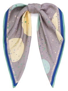 Платок женский ELEGANZZA 01-00039868 салатовый, 90х90 см