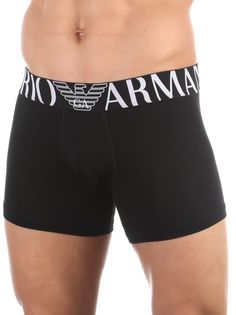 Трусы мужские Emporio Armani 110818_CC716 черные M