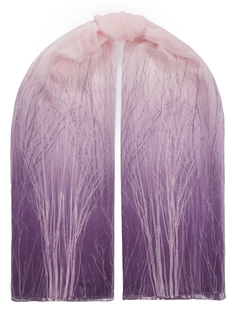 Палантин женский ELEGANZZA 01-00039492 фиолетовый, 110х180 см