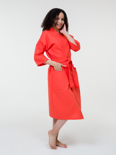 Халат женский Bio-Textiles HVKM розовый 52-54 RU