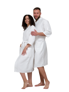 Халат женский Bio-Textiles HVKM белый 56-58 RU