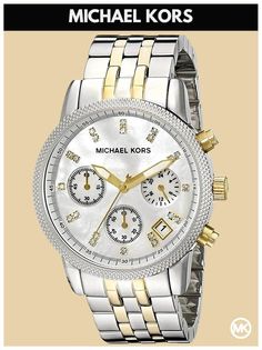 Наручные часы женские Michael Kors M5057K золотистые/серебристые