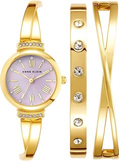 Наручные часы женские Anne Klein AK/2244LVST золотистые