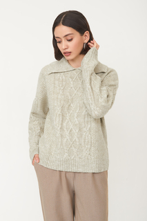 Джемпер женский Baon B1323546 зеленый M