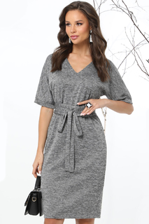 Платье женское DSTrend 379 серое 52 RU