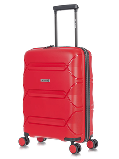Чемодан унисекс LCase MIAMI красный, 56x40x21,5 см
