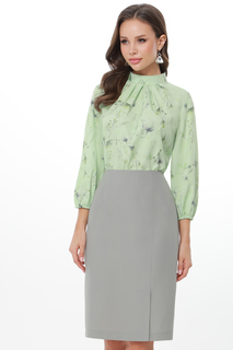 Костюм женский DStrend Классика современности зеленый 54 RU