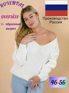 Пуловер женский Rovental 423 белый 46-50 RU