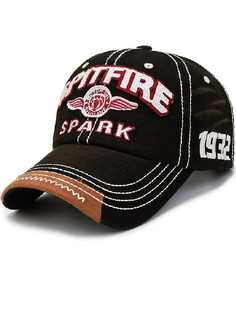 Бейсболка унисекс CityFOX. Looks of the City BS_Cap-03_SPITFIRE черная, р.52-60