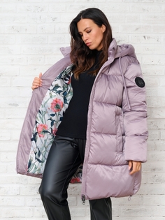 Куртка женская Maxroses 01-00046574 фиолетовая 50 RU