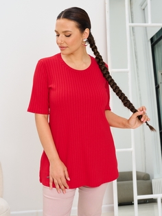 Футболка женская Maxroses 01-00043891 красная 58