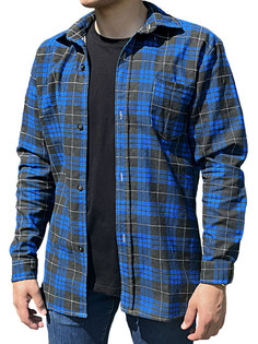 Рубашка мужская FORSA 11-61-5 синяя 56 RU