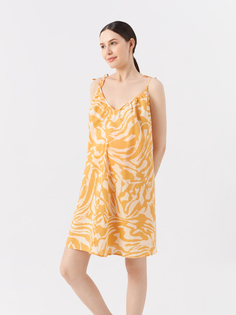 Платье для беременных женское H&M 1081909002 желтое XL