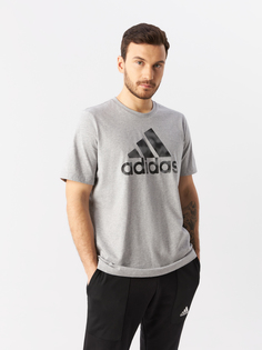 Футболка мужская Adidas HL6931 серая 2XL