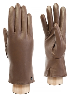 Перчатки женские Eleganzza IS9901 серо-коричневые р 7