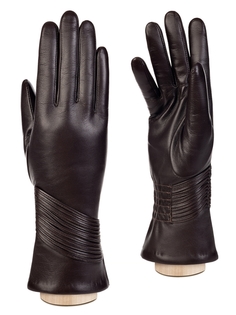 Перчатки женские Eleganzza IS595 коричневые 6.5