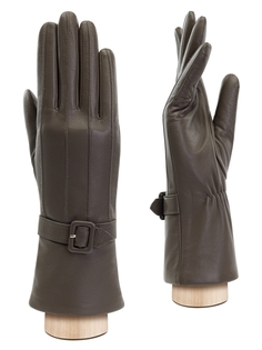 Перчатки женские Eleganzza IS8596 серо-коричневые р 7