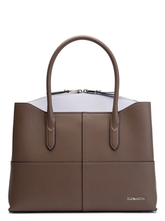 Сумка женская Eleganzza Z8712-8127 серо-коричневая