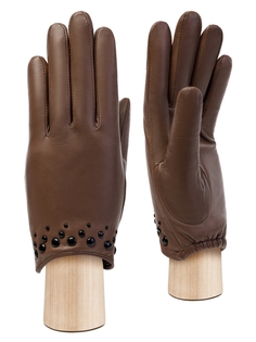 Перчатки женские Eleganzza IS00580 серо-коричневые 7