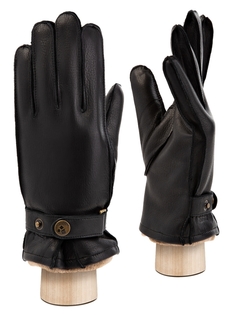 Перчатки мужские Eleganzza HS200-B100sherst черные р 9.5