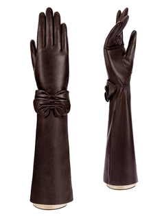 Перчатки женские Eleganzza F-IS0075shelk коричневые 6.5