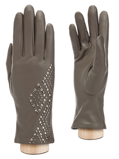 Перчатки женские Eleganzza IS935 серо-коричневые 7