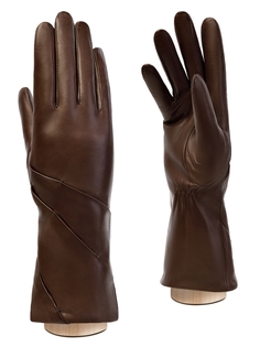 Перчатки женские Eleganzza IS13200 серо-коричневые 7.5