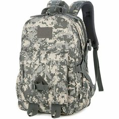 Рюкзак BAG-TROPHY 5004-BT цифровой серый, 45х33х17 см