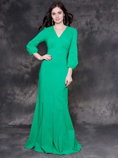 Платье женское GREY CAT зеленое 42 RU
