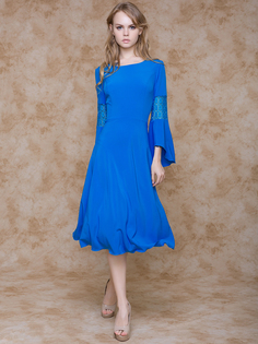 Платье женское MARICHUELL голубое 44 RU