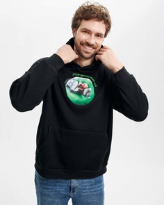 Худи унисекс СБЕР Сберкот NEW Чилит черное L