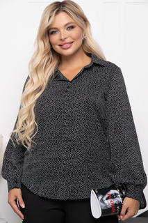 Блуза женская LT Collection Алтея черная 50 RU