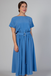 Платье женское Mila Bezgerts 3989зп голубое 44 RU